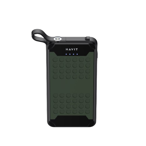 Павербанк 10000 mAh Havit HV-FS214 IP67 Green зелений Житомир