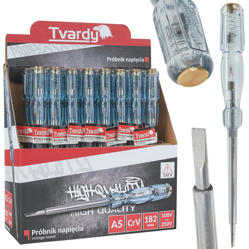 Індикатор напруги "Tvardy" 100-250V / 185мм Київ - фото 1