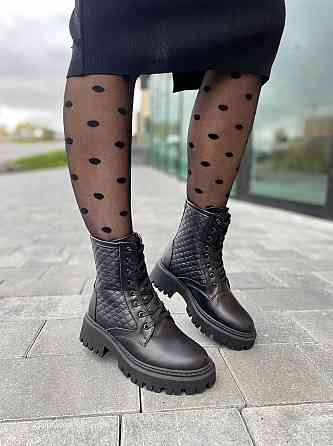 Без бренда Черевики жіночі ARLEN БК-Дайвинг/1 чорні (зима, шкіра натуральна) (4842) 36-39 36 Коломия