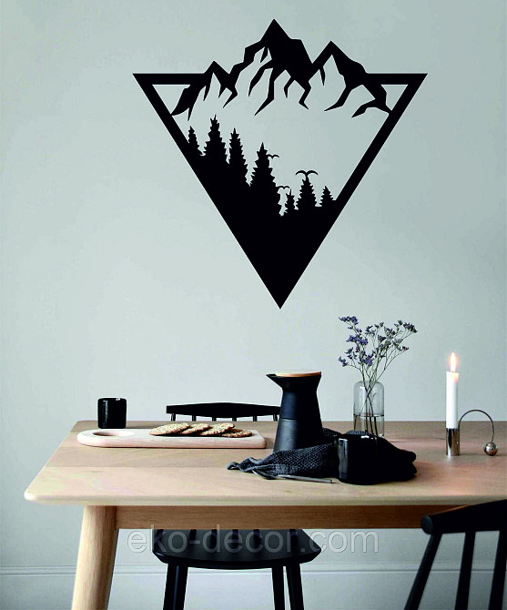 Декоративне настінне Панно «Гора»  Декор на стіну Київ - фото 1