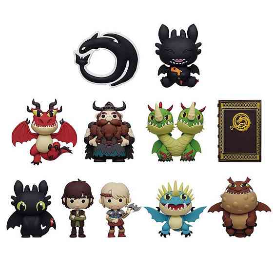 Ігрова фігурка-сюрприз на кліпсі 76020 серія "Як приборкати дракона" Вінниця