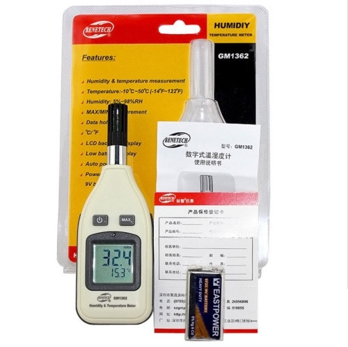 Термогигрометр 0-100%, -30-70°C BENETECH GM1362 Одесса - изображение 4