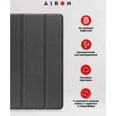 Чехол для планшета AirOn Premium iPad 10.9 10th 2022 + film Black (4822352781146) Винница