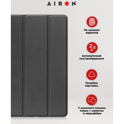 Чехол для планшета AirOn Premium iPad 10.9 10th 2022 + film Black (4822352781146) Винница - изображение 6