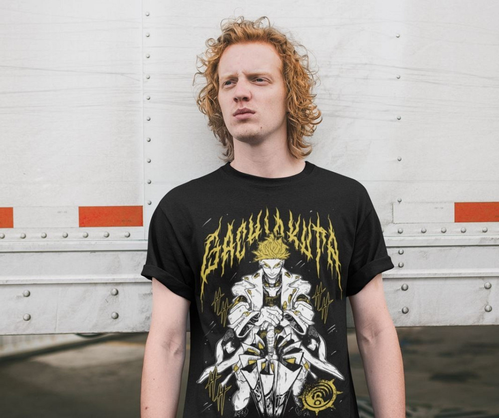 Футболка для мальчика аниме Гакхиакута Томе Джапанесе Танкобон оверсайз (рост от 165 до 180 ) Черний AnimeJ0864m Днепр - изображение 4