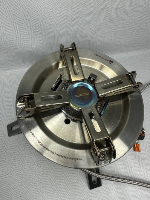 Б/У Туристическая газовая плита Fire-Maple Saturn 4400–11000 Вт складная кемпинговая с пьезоподжигом и кейсом для переноски Киев - изображение 13