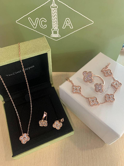 Ван Кліф комплект / Van Cleef підвіска Одеса - фото 2