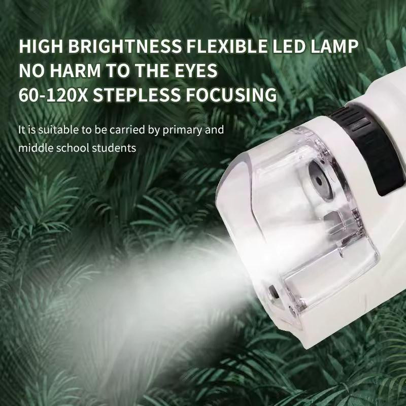 Портативный карманный микроскоп с LED подсветкой Киев - изображение 8