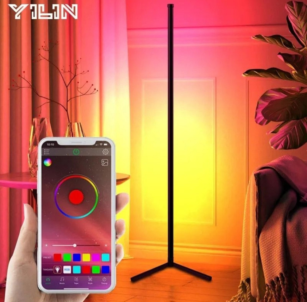 Нічник RGB 180 см. Нічник світильник WiFi Bluetooth Київ - фото 7