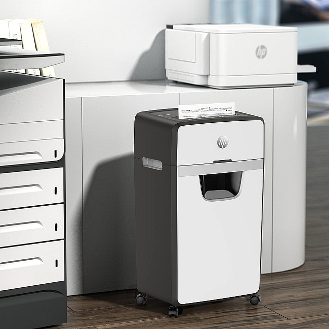 Знищувач документів HP OneShred 24CC, A4, 80g х 24 листів, 4*35, 30 л., P-4 Винница - изображение 6
