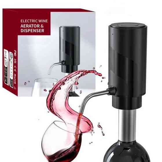 Электронная помпа аэратор для вина,диспенсер аккумуляторный.Винный электродозатор с аккумулятором для бутылки Каменец-Подольский