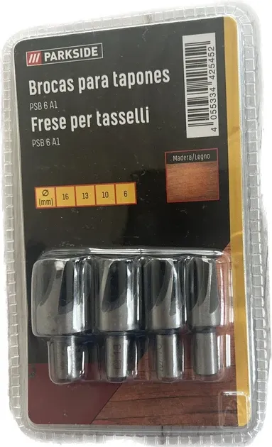 Набір фрез свердл по дереву з обмежувачами Parkside PSB 6 A1 Полтава - фото 1