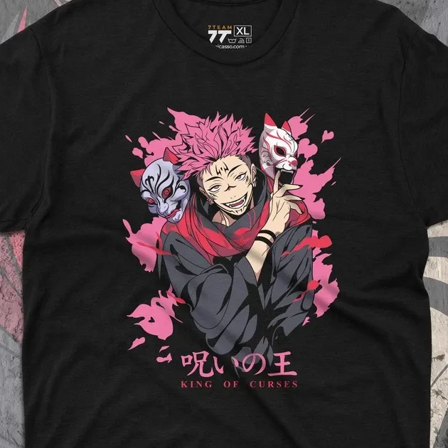 Футболка мужская с принтом Магическая Битва Сукуна 2 Размер 48 Днепр - изображение 4