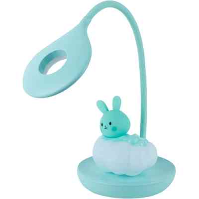 Настольная лампа Kite Cloudy Bunny LED с аккумулятором, зеленая (K24-493-1-4) Винница