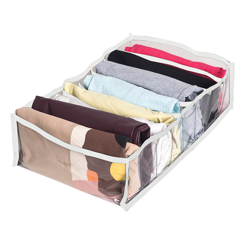 Прозорий органайзер для трусиків і шкарпеток 8 відділень L Pvh-L-white (Білий) Суми - фото 1