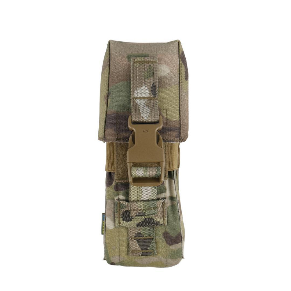 Тактический закрытый подсумок под 2 магазина Kiborg Military Multicam. Закрытый подсумок для магазинов АК, AR Киев - изображение 3