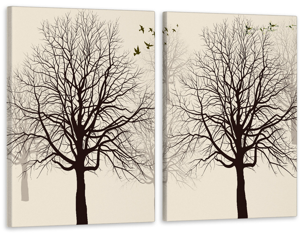 Модульная картина в гостиную / спальню  Дерева  TLV-2_049 120х170  см Киев - изображение 1