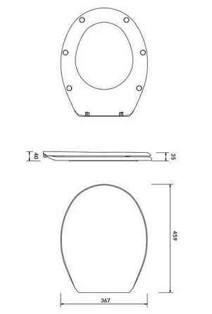 Сидения для унитаза ПРЕЗИДЕНТ Харьков