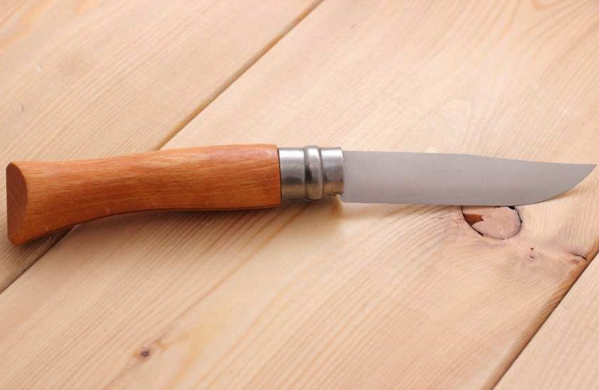 Кухонний Ніж універсальний Opinel "Carbon Steel No.7" (113070) Вуглецева сталь Нововолинськ - фото 5
