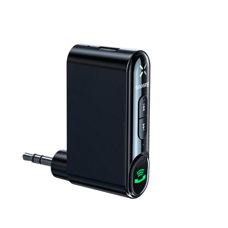 Bluetooth 5.1 приймач Baseus Type 7 c AUX виходом 3.5мм з мікрофоном для автомагнітол, колонок WXQY-01 Николаев - изображение 1