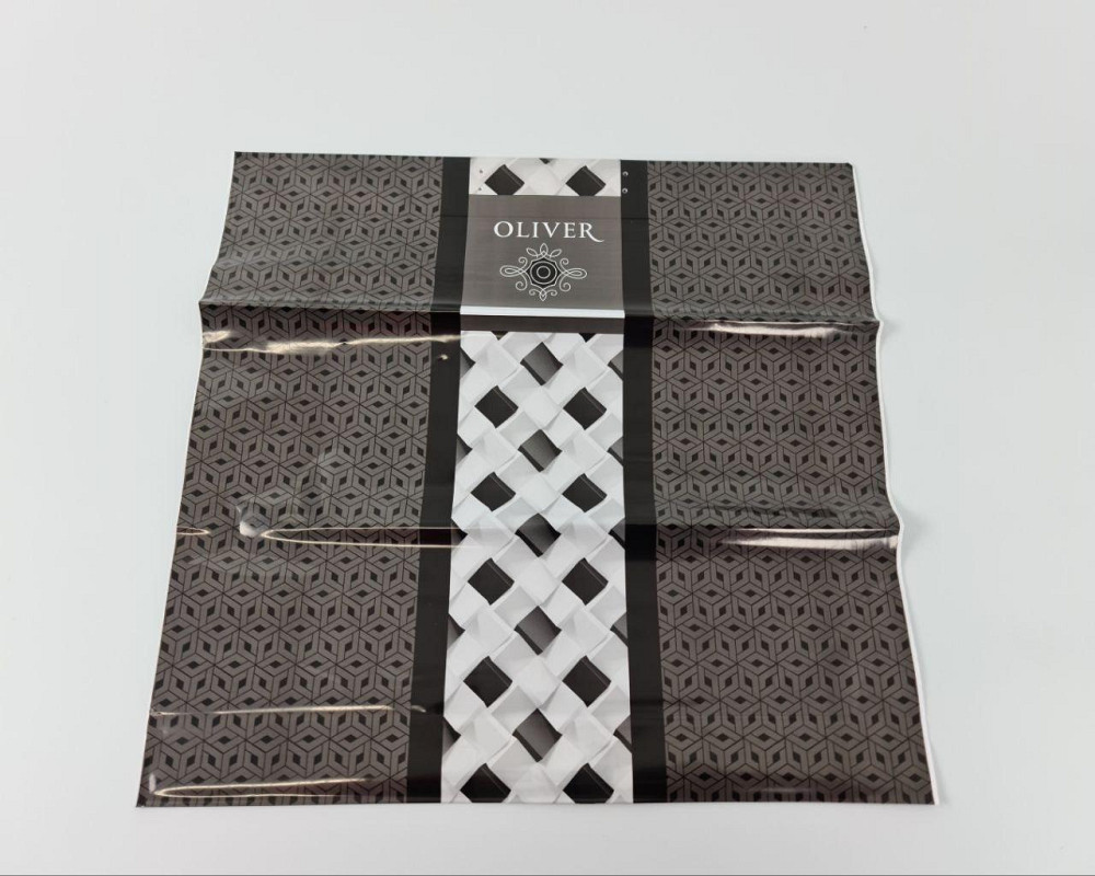 Полиэтиленовый пакет (40х40) с пластиковой ручкой  