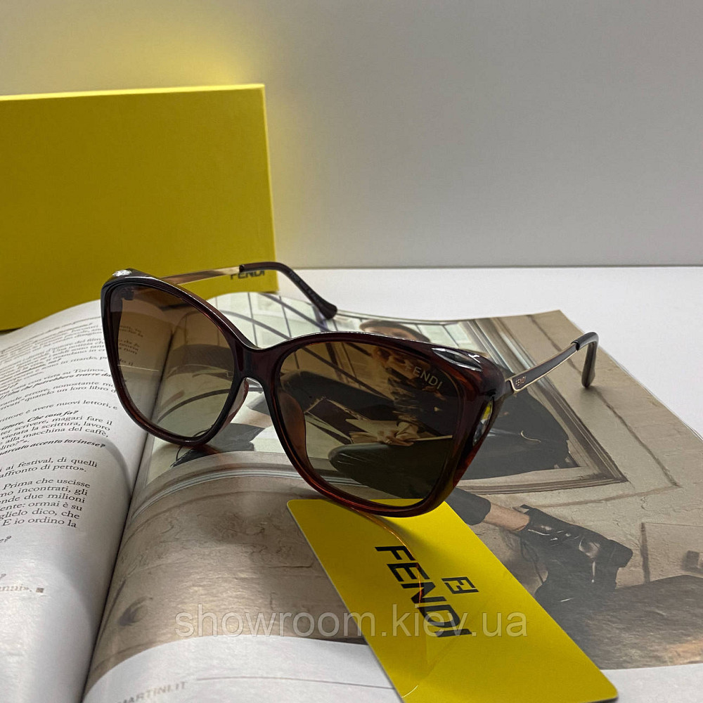 Жіночі окуляри з поляризацією (3220) brown Київ - фото 1