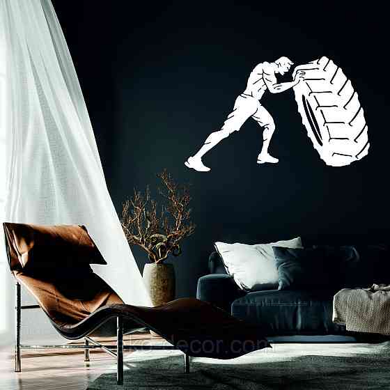 Декоративне настінне Панно «Кросфіт», Декор на стіну Київ