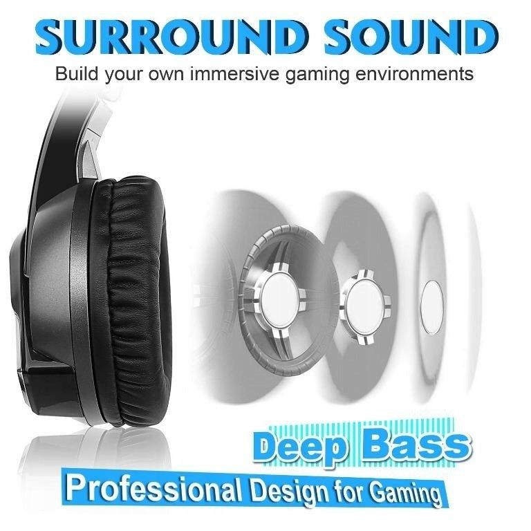 Полноразмерные Игровые Наушники с микрофоном High Performance (A3) Нововолынск - изображение 5