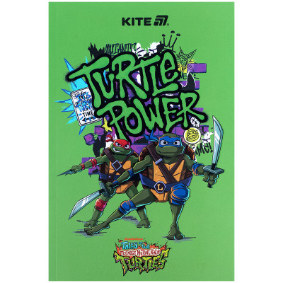 Блокнот Kite А5 Ninja Turtles 1 термобіндер, 64 аркуші, нелінований (NT25-193-1) Вінниця - фото 1