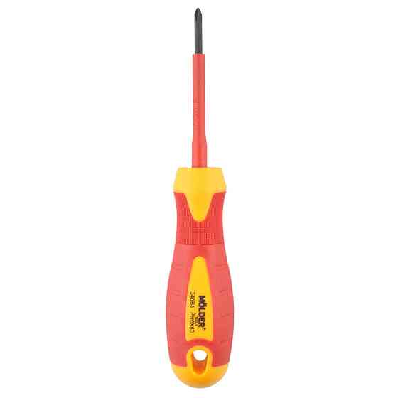 Викрутка Molder хрестова діелектрична VDE 1000В, PH0x60mm Львів