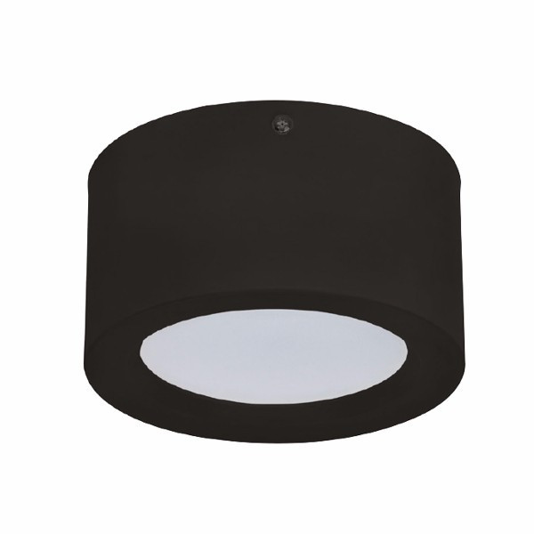 Точковий накладний світильник світлодіодний круглий 10W 4200K SANDRA0 чорний Київ - фото 1