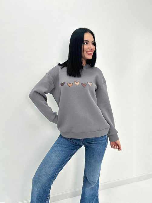 Жіночий базовий батник на флісі "Wanda" Турція оптом | Батал Київ - фото 10