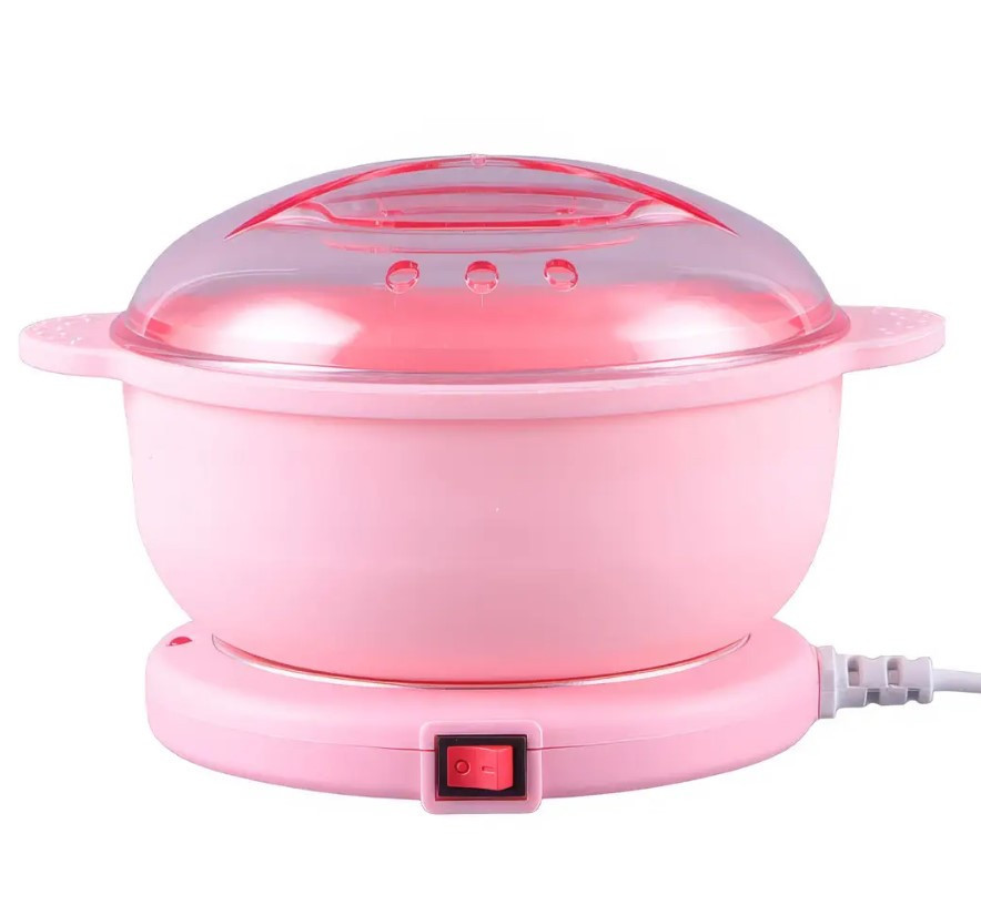 Апарат для нагрівання воску із силіконовою чашею Silicon Wax Warmer CL-2208 9517, рожевий Винница - изображение 1
