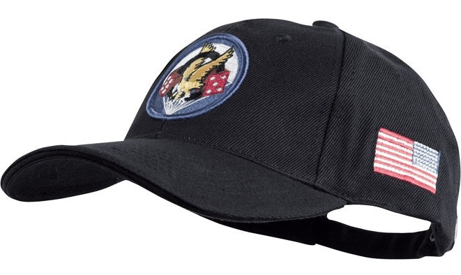 Універсальна Бейсболка (Кепка) з вишивкою спереду 101 Inc (506ND P.I.R.) Black Нововолинськ - фото 1