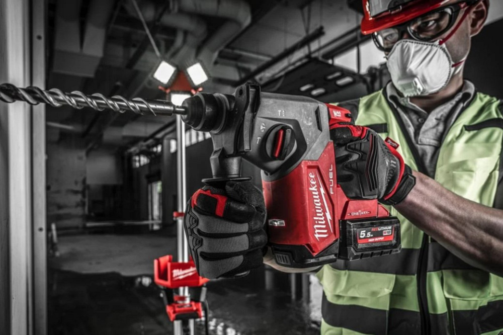 Перфоратор акумуляторний SDS-PLUS MILWAUKEE, M18 ONEFH-0, 2,5Дж (каркас) Одеса - фото 8