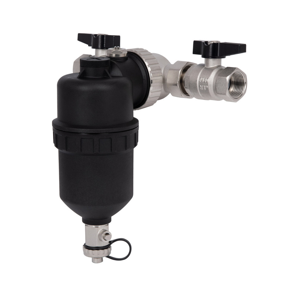 Фільтр-дешламатор Thermo Alliance Forte 3/4", поворотний (магнітний шламоуловник) TAF400G20 Київ - фото 4