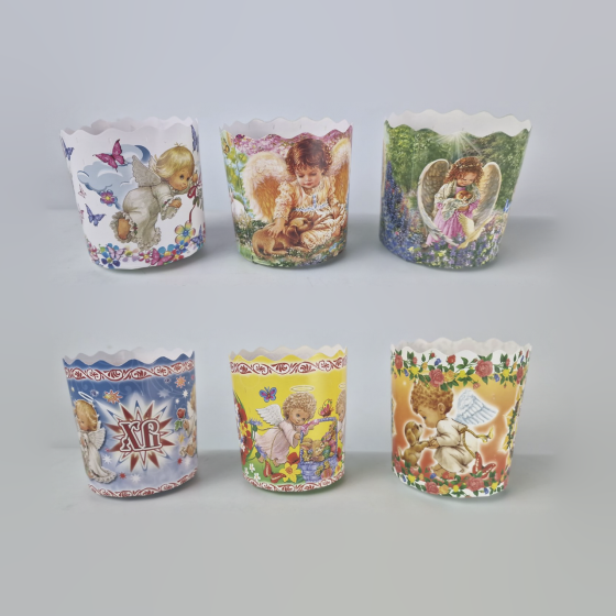 Форми для Пасок 150 гр d70 h85 Асорті 50 шт/пач. Харків