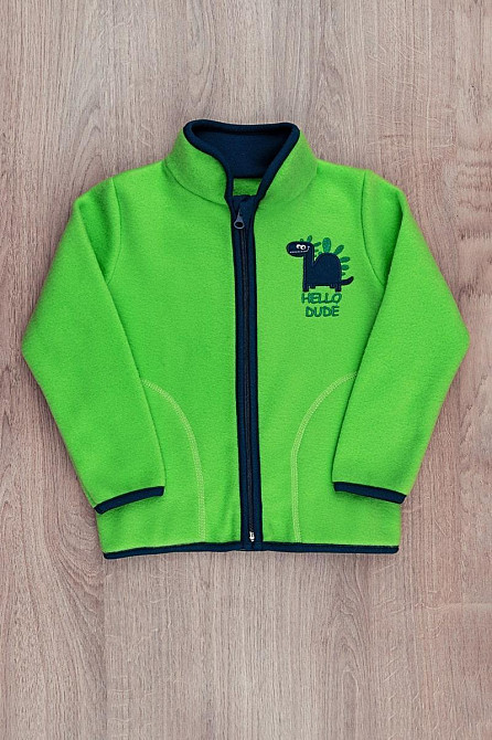 Кофта для хлопчика, зелена 104 топ Крохатушка одяг Київ - фото 1