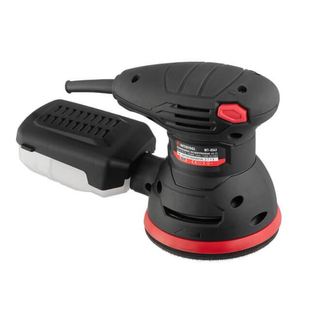 Шліфмашина эксцентрикова INTERTOOL WT-0541, 0,3 кВт,12000 об/хв, 125 мм, STORM - для чистого шліфування Львів - фото 3