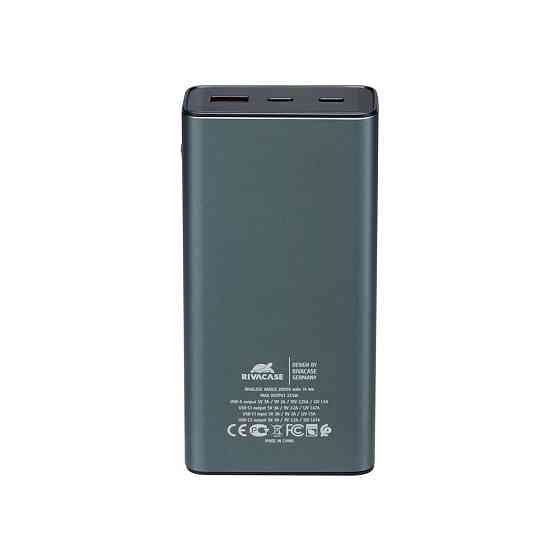 Універсальна мобільна батарея Rivasase Rivapower 20000 mAh Grey (VA1022) ( Чорний ) Харьков