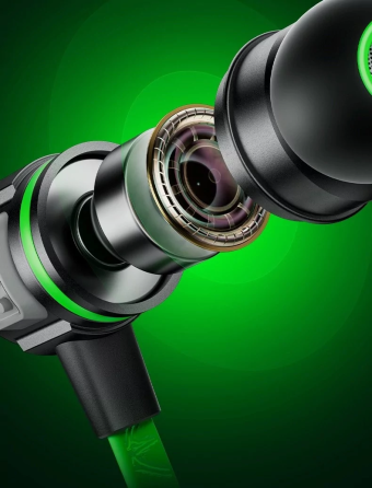 Проводные игровые наушники Plextone G20 с микрофоном для ПК и телефона (Серый) Киев