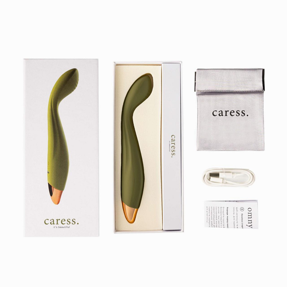Вибратор Caress Omny (green) Sex Aura Киев - изображение 6