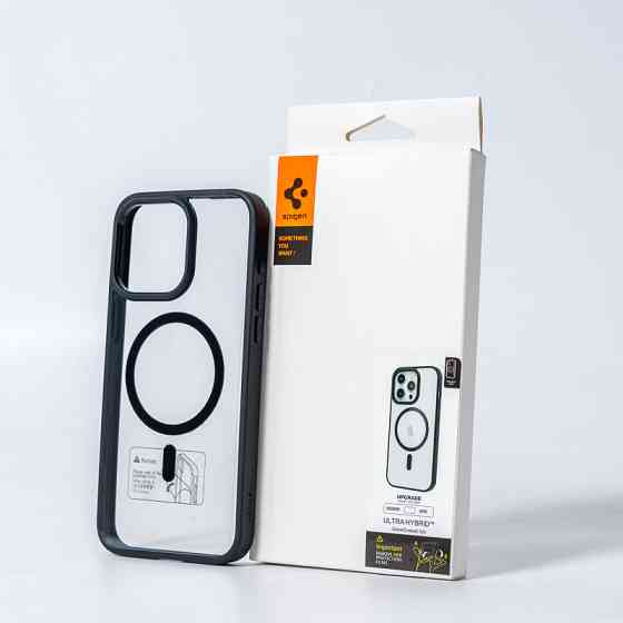 Чохол Spigen Magnetic Color для iPhone 15 Pro, чорний Київ