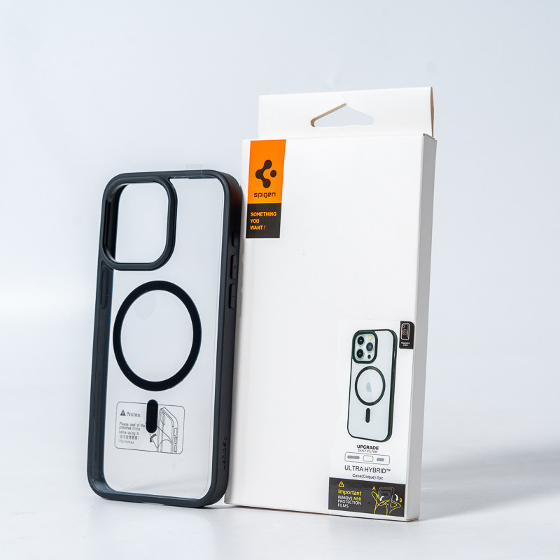 Чохол Spigen Magnetic Color для iPhone 15 Pro, чорний Київ - фото 4