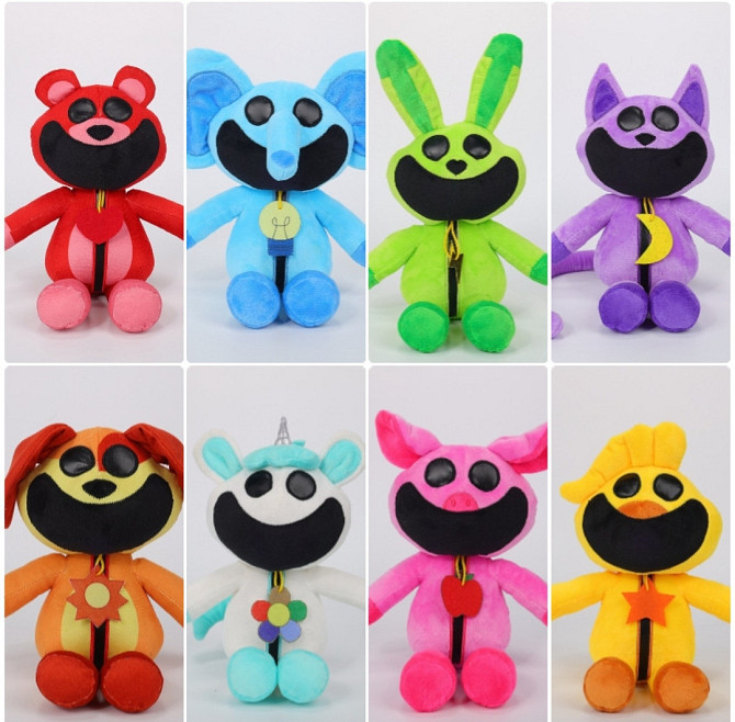 Набор из 8 игрушек улыбающиеся друзья Poppy Playtime Киев - изображение 2