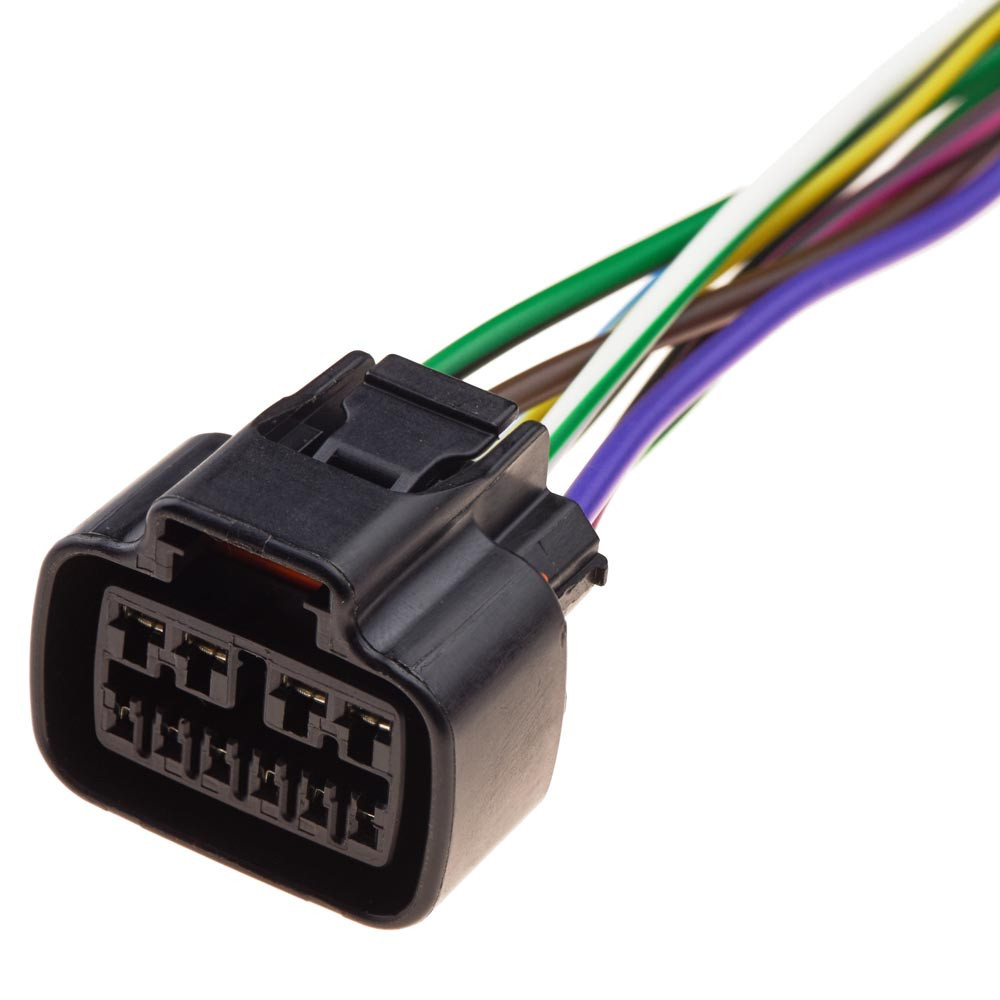 Разьем коннектор с проводом, 10-кон.,  7223-6508-3 YAZAKI Корея универс., Моторный отсек, Hyundai, Kia Киев - изображение 1