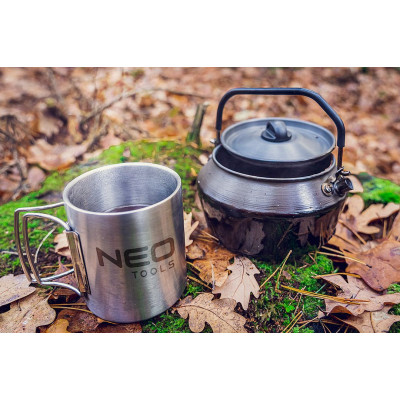 Чайник туристичний Neo Tools 0.8 л Grey (63-147) Вінниця - фото 4
