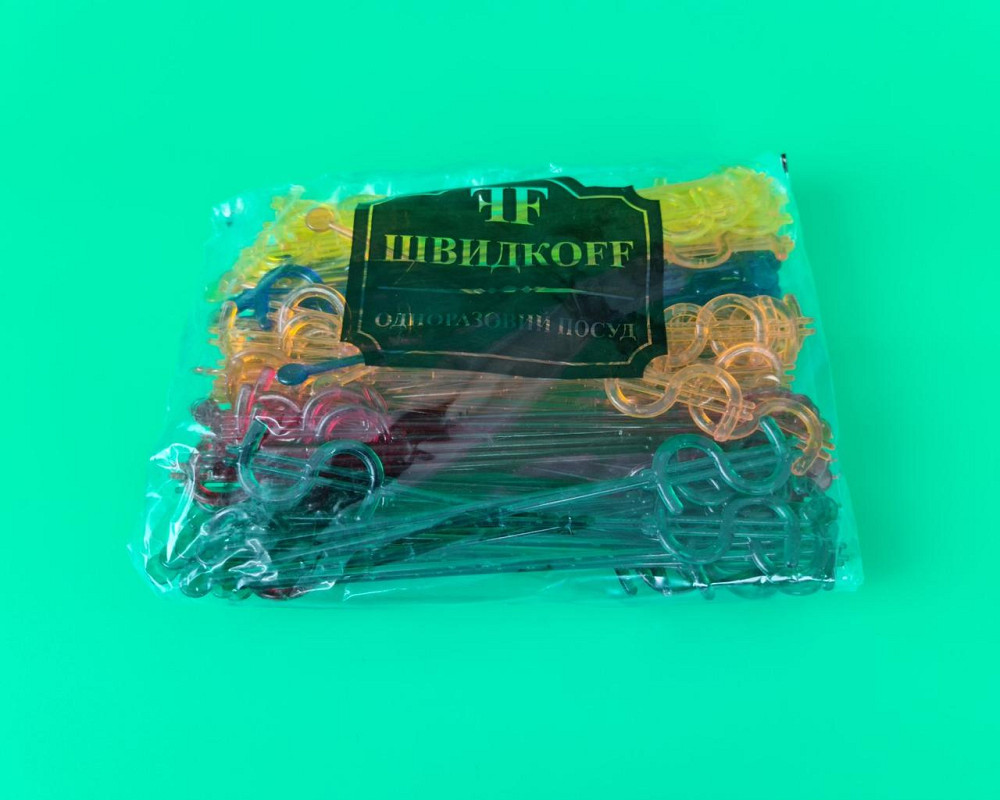 Пластиковая Мешалка для коктейлей