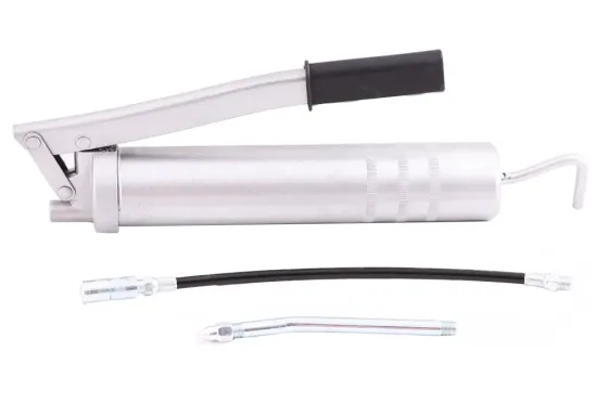 Шприц для смазки Intertool резин. ручка, с насадкой и шлангом Винница