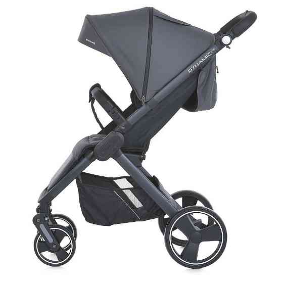 Коляска дитяча EL CAMINO DYNAMIC PRO Charcoal прогулянкова з чохлом дощовиком Сіра (ME 1053-3) Чернігів